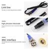 0-14pH Electrode Probes BNC Connector Cable for 0-14pH Meter Monitors Controllers Test Sensors Replace for Aquariums
