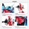 Детский игрушечный робот-трансформер «Звезда»: Фигурка Модель Реактивного Комбайна Бога Войны-Хранителя