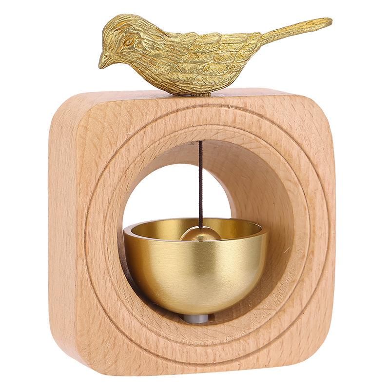 Brass Golden Wind Chime Hom Decoration Pendant Doorbell Wind Chime Accessories