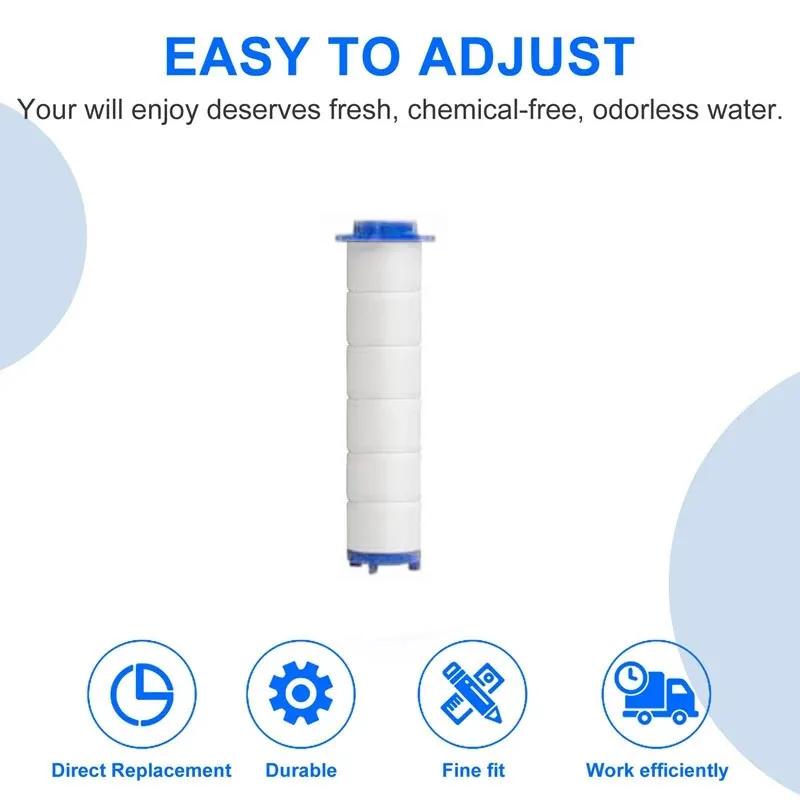Hand Shower Filters Set of 10 Replacement Filters for Hard Water Remove Chlorine and Harmful Substances More Effectively