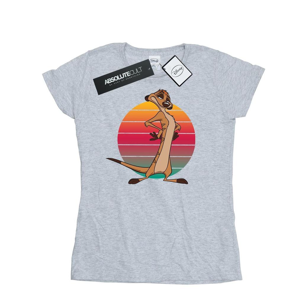Disney Womens/Ladies The Lion King Timon Sunset Cotton T-Shirt