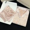 Spring And Summer Sweet Short Sleeve Shorts Set Pink Peach Heart Thin Wear Home Tile