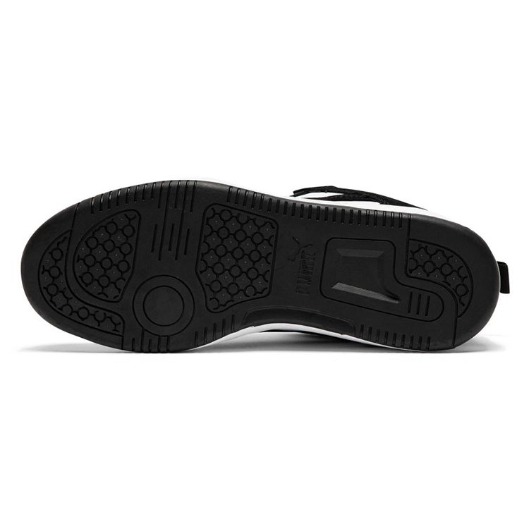 Puma Rebound Layup Lo Sd Кожаные Удобные Кроссовки с Низким Верхом Унисекс кроссовки Черный Белый 370539-01
