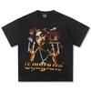 Графическая футболка 2Pac Thug Life Унисекс Женская Оверсайз Хип-Хоп Рэпер Повседневная Хлопок Короткий Рукав Винтаж Хайп Стритвир для Молодежи
