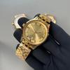 Langjia Retro Couple's Quartz Watches with Sapphire Glass and Interchangeable Steel and Leather Straps