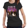 Girls Aloud Tshirt Appreciation Semi Fitted Ladies Homage Throwback Stag Hen Do