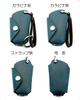 [NONINA] Genuine Leather Key Case, Made in Japan for Toyota RAV4 C-HR Prius, Corola,
