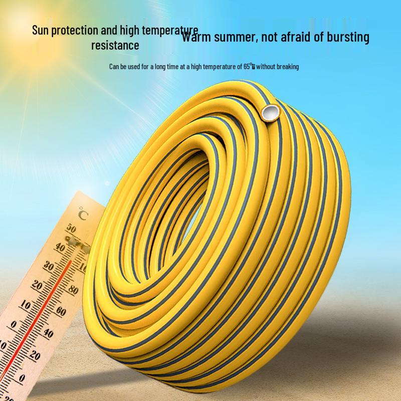 Высокотемпературный, устойчивый к давлению 1-дюймовый шланг для автомойки, полива цветов и овощей, использования во дворе