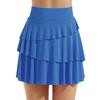 Юбка-имитация из двух частей, спортивная юбка-плиссе с высокой талией для весны и лета и модная короткая юбка с антибликовым покрытием для женщин