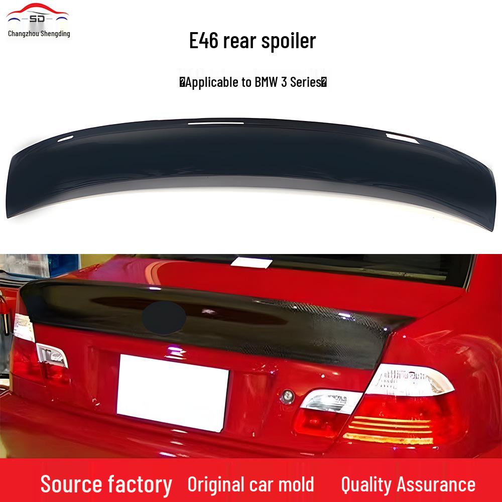 CSL Style Rear Spoiler for BMW 3 Series E46 Four-Door - Quality Assured