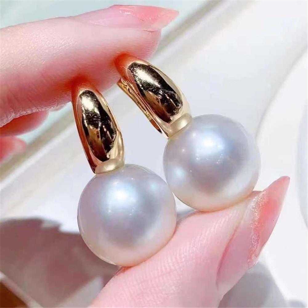 Classic Pearl Earrings Accessories 925 Sterling Silver Earring Needle For Women 14k Gold Filled Plating Accessiroes Making