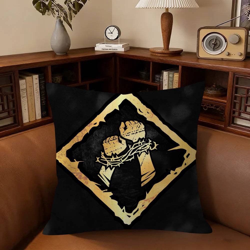 Game D-Dead By D-Daylight Cushion Cover Pillow Cover Decor Pillowcase Printed Cushion Case For Couch