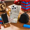 Good grades fashion ins pattern Phone Case for iPhone 16 15 14 13 12 11 Pro Max Sheepskin Silver-edged protective case