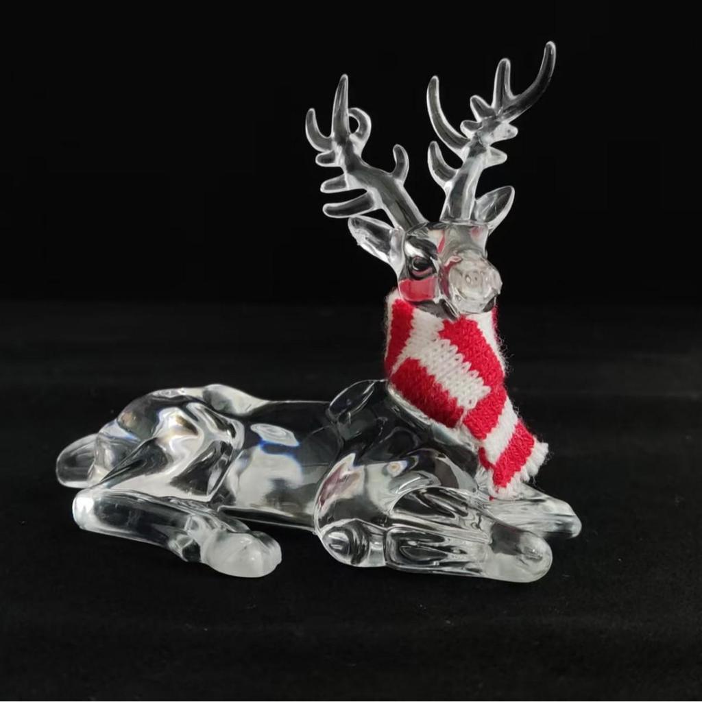 Акриловый Олень Рождественская Елка Украшение Орнамент