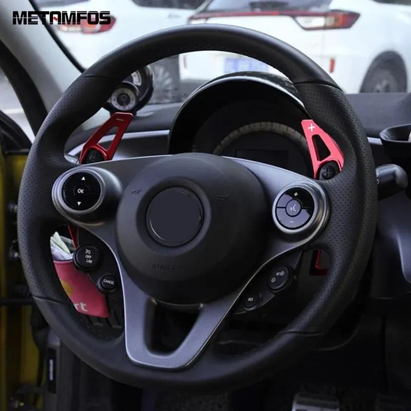For Benz Smart 451 453 Fortwo 2009+ Forfour 2015+ Convertible Coupe Steering Wheel Shift Paddles Shifter Extended Extension