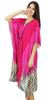Womens Latest Kaftan Swimsuit Cover Up Pink Beach Caftan Knee Length