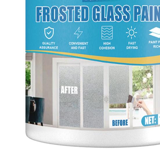 100 г краска для стекла, мутная, влагостойкая, защита конфиденциальности, водостойкое покрытие для стекла с высокой когезией, домашнее покрытие