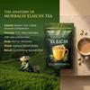 MORBAGH Elaichi CTC Black Tea, Assam Tea Leaves with Cardamom, 250g, Low Caffeine, Vegetarian, No Artificial Flavours, Pack of 2