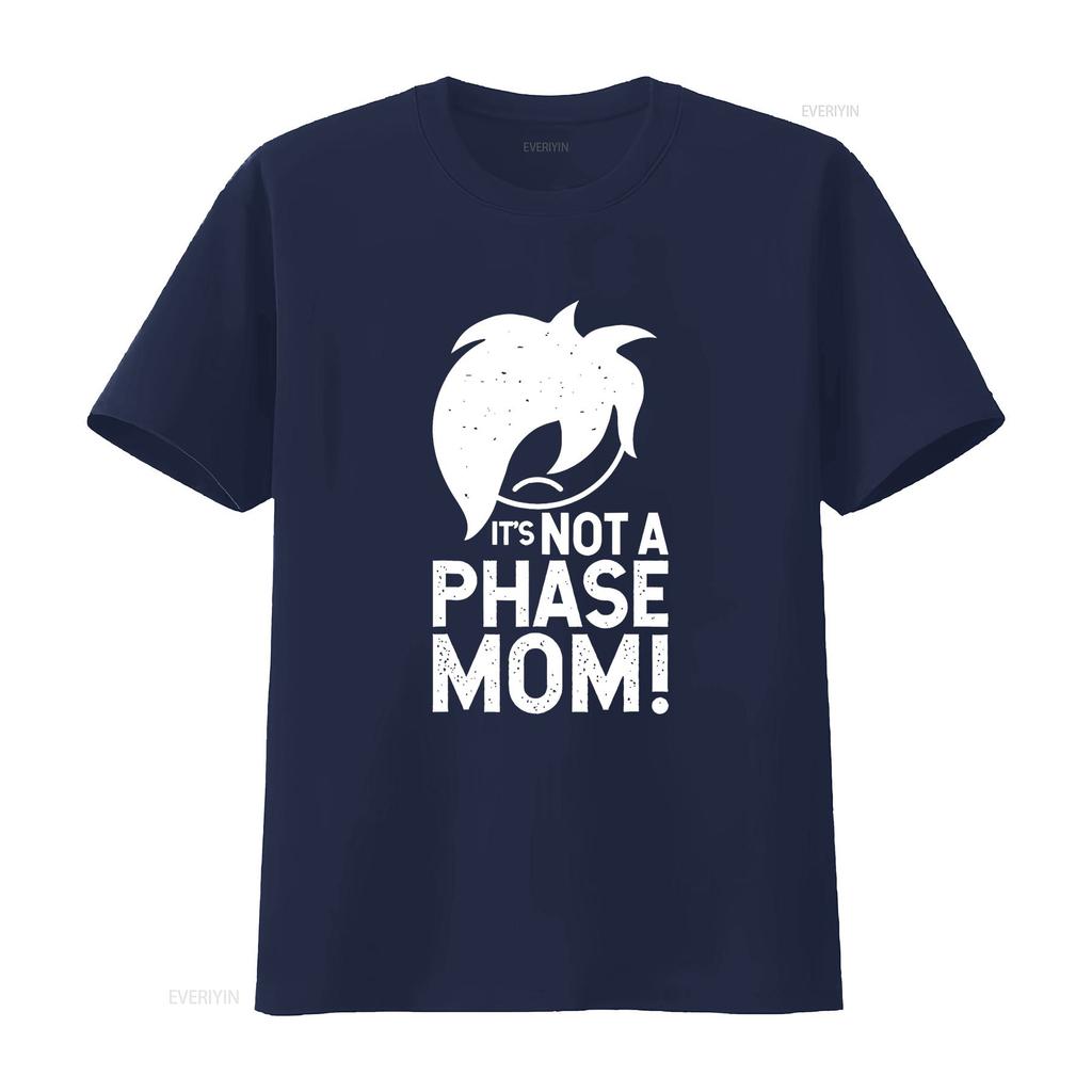 It S Not A Phase Mom Alt Emo Clothes For Unisex Boys T Shirt Vintage Washed Stretched Homme Casual Top Everyday Wear Vintage
