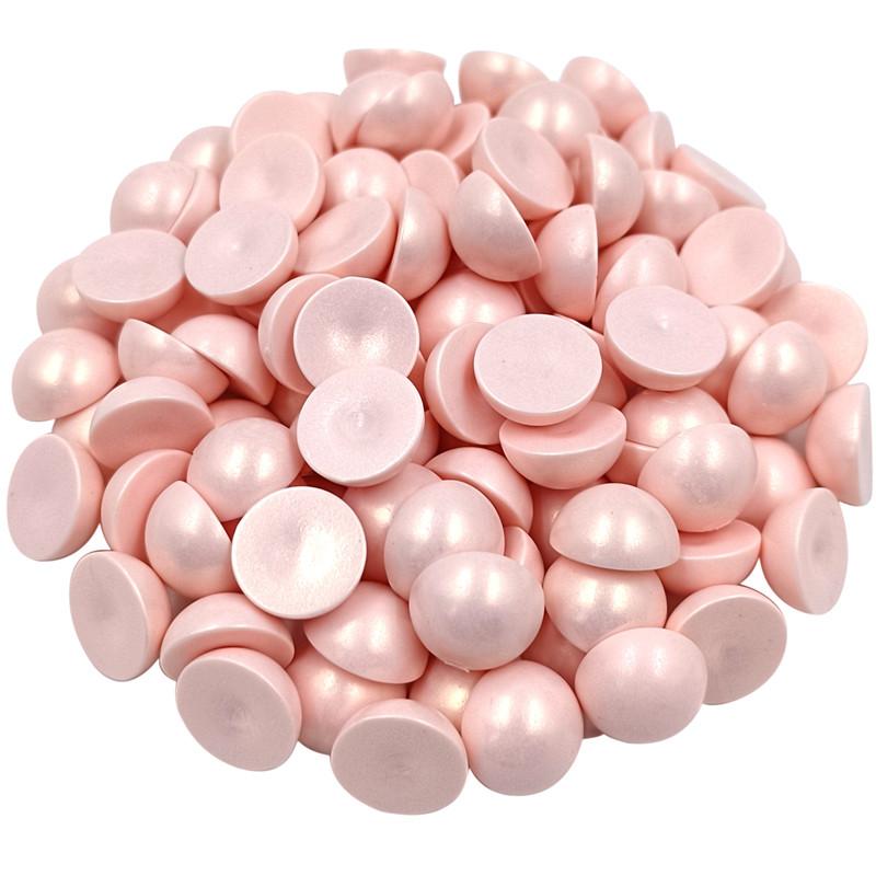 100 шт. изготовление ювелирных изделий 12 мм DIY для макарон матовые полукруглые бусины ожерелье браслет кулон