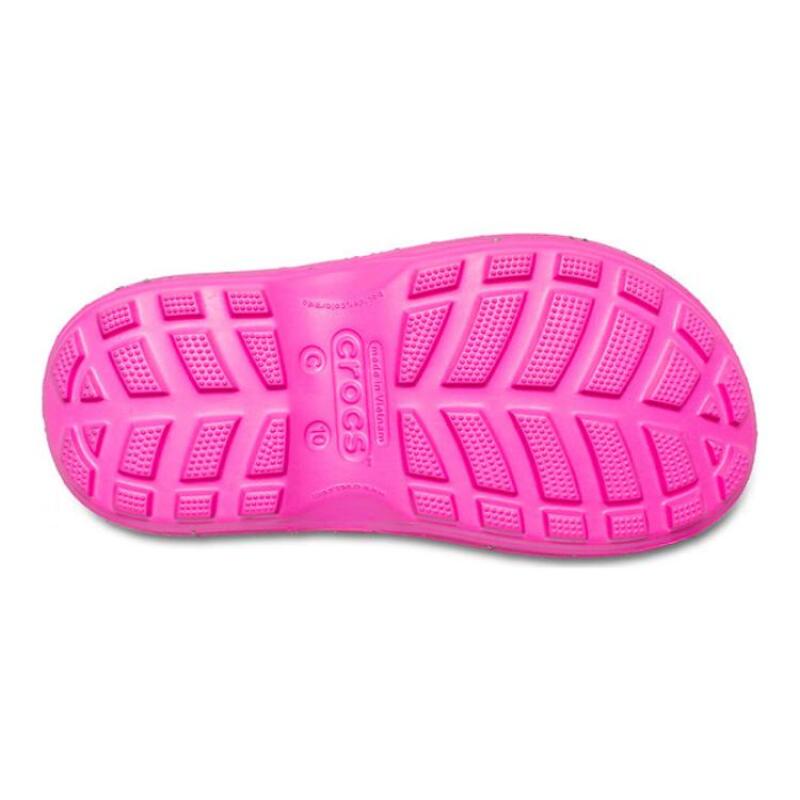 Crocs Повседневные Удобные Водонепроницаемые Детские Ботинки Розовая Детская Модель