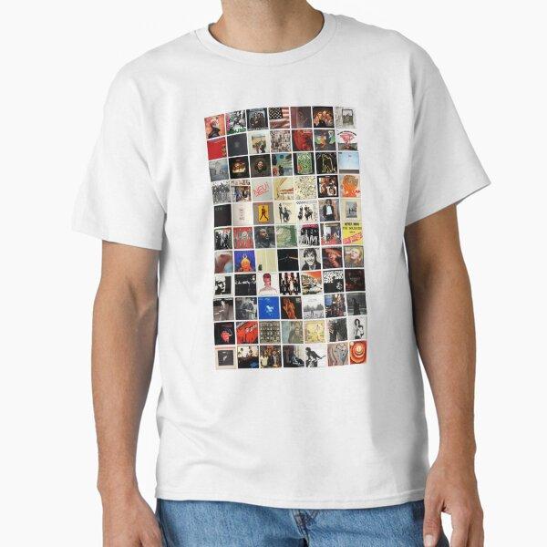 70S Vinyl Covers - 1970S Music - Vintage Album Cover Art Classic T-Shirt