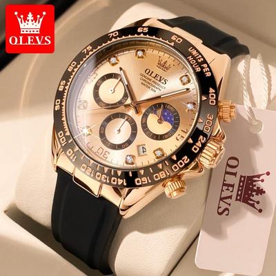 2875 с подарочной коробкой, часы с силиконовым ремешком, индивидуальные крутые ночные прицелы, многофункциональные кварцевые водонепроницаемые мужские часы с Windows