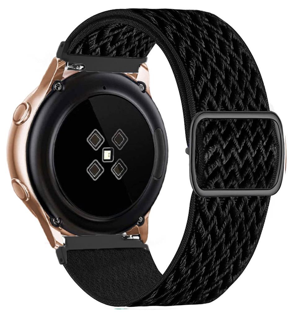 20 мм 22 мм ремешок Для Samsung Galaxy Watch 5/pro/4/classic/3/Active 2 44 45 мм Gear S3 Эластичный нейлоновый петлевой ремешок Huawei GT 2 2e pro 3