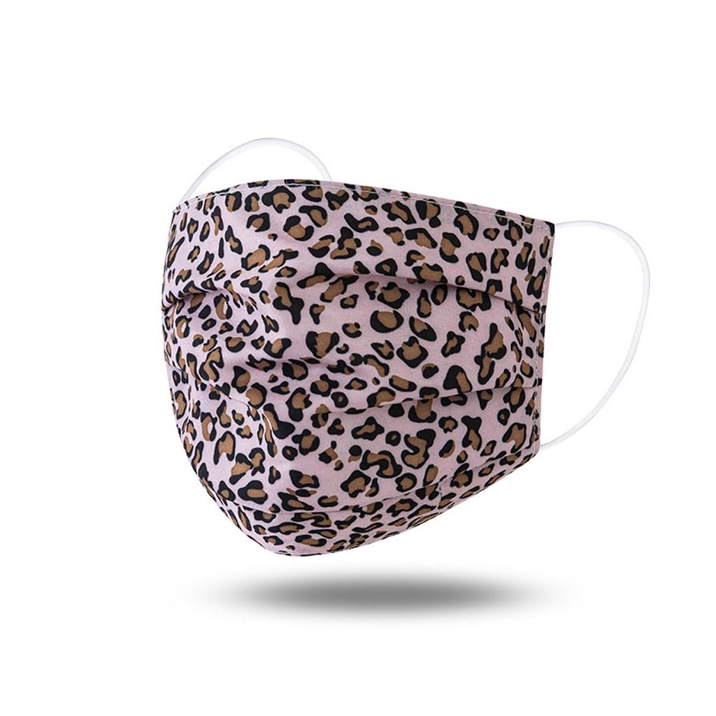 Взрослые женщины леопардовый моющийся Safet Haze маска для лица