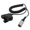 6PIN U94 Adapter Push To Talk Talkabout Radio Cable Plug Headset Connector for PRC?152 Talkabout