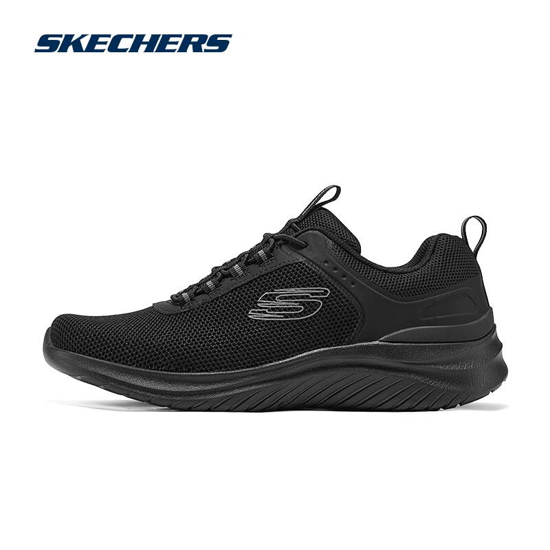Skechers Мужская легкая дышащая сетчатая обувь для бега и ходьбы