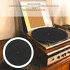 Виниловый мат для пластинки, мат для опорного диска проигрывателя, снижение вибрации, антистатический, профессиональный коврик для виниловых пластинок для проигрывателя LP