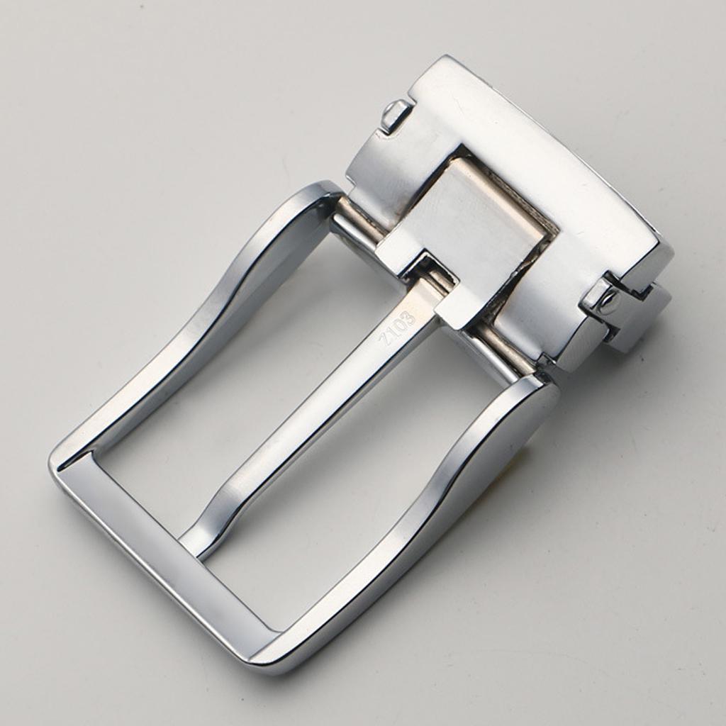 Мужская двусторонняя пряжка для ремня, прямоугольная булавка с одним зубцом
