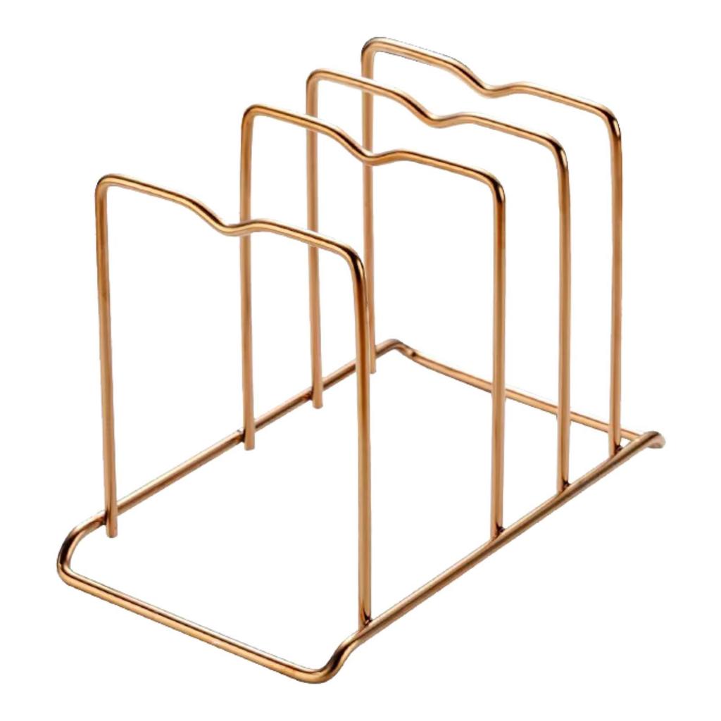 Держатель крышек для кастрюль Полка для хранения Многоцелевая Многоразовая Декоративная Сушилка для