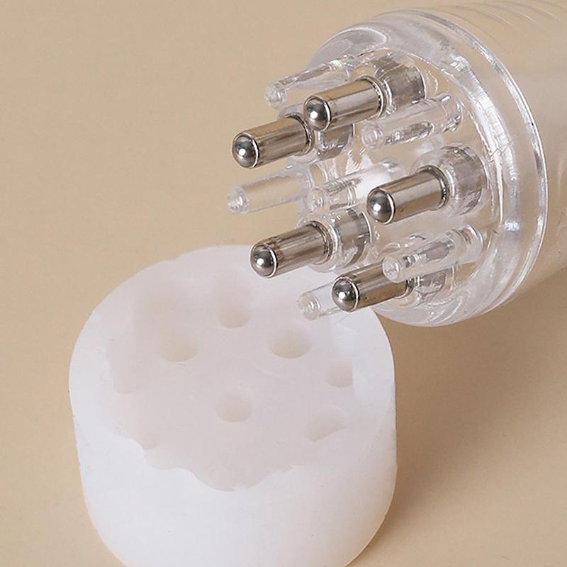 Аппликатор для кожи головы 1-6 мл Эссенция Жидкость для роста волос Массажная головка Шарик Доставка лекарств Мазок Жидкость Направляющая Расческа