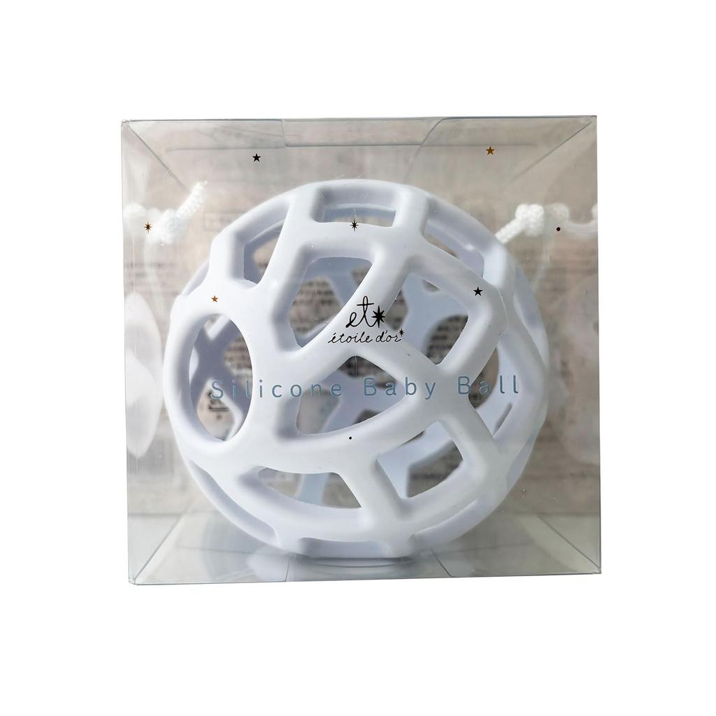 Etoile Doll Silicone Baby Ball, Light Blue