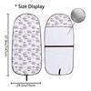 Universal Car Seat Towel Cover for Gym & All-Season Protection, 48-Inch