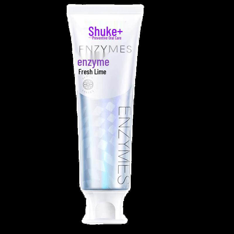 Shuke Enzyme Whitening Toothpaste with Fresh Lime (120g)