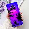 Для Realme 14 Pro 14Pro+ Элегантный чехол для телефона с цветочным принтом и кошкой Для Realme 14 Pro Plus 14Pro 5G Мягкие силиконовые ТПУ чехлы