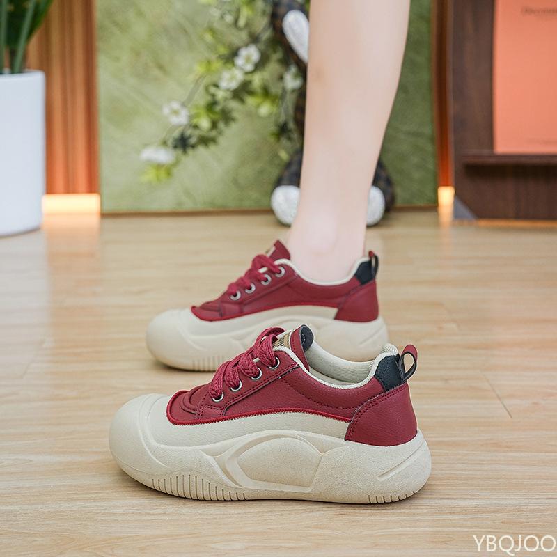 Women's Spring New Retro Fashion Women's Shoes Soft Bottom Casual Simple Comfortable Versatile Thick Bottom Sports Shoes