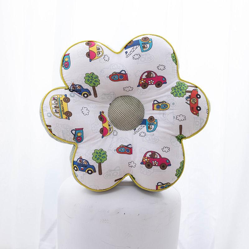 Корейская подушка с цветком сливы: Подушка для сна из 100% хлопка для офиса и спальни