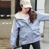 Модный и повседневный короткий плащ для женщин, корейский стиль, весенняя свободная одежда