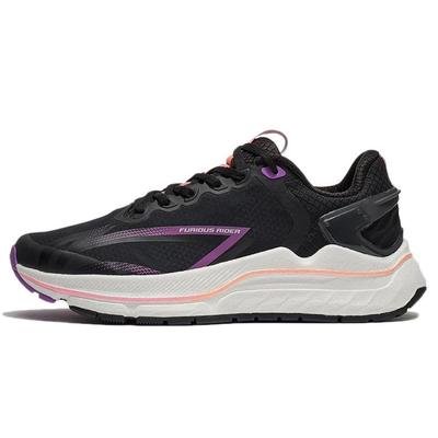 Кроссовки Li Ning Fierce Steed 5 легкие, с низким верхом, женские, черные, фиолетовые, ARZR002-11