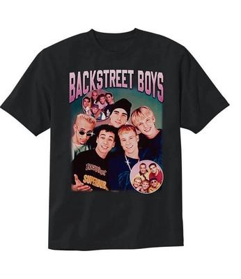 Винтажная мужская футболка Backstreet Boys с эффектом потертости, размеры S-4XL
