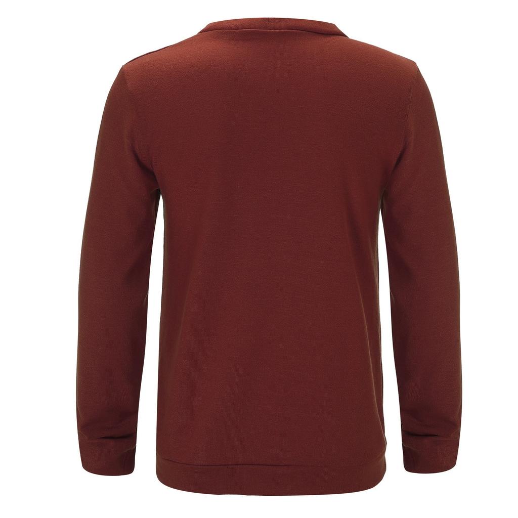 FiveFive Men's Fashion Cardigan Jacket Solid Color Button Casual Loose Knit Cardigan Solid Color Button Cardigan