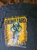 Винтажная футболка 1991 года, тур Biohazard, музыкальная группа, 2 стороны, черная, размеры от S до 5XL, артикул PN323, унисекс