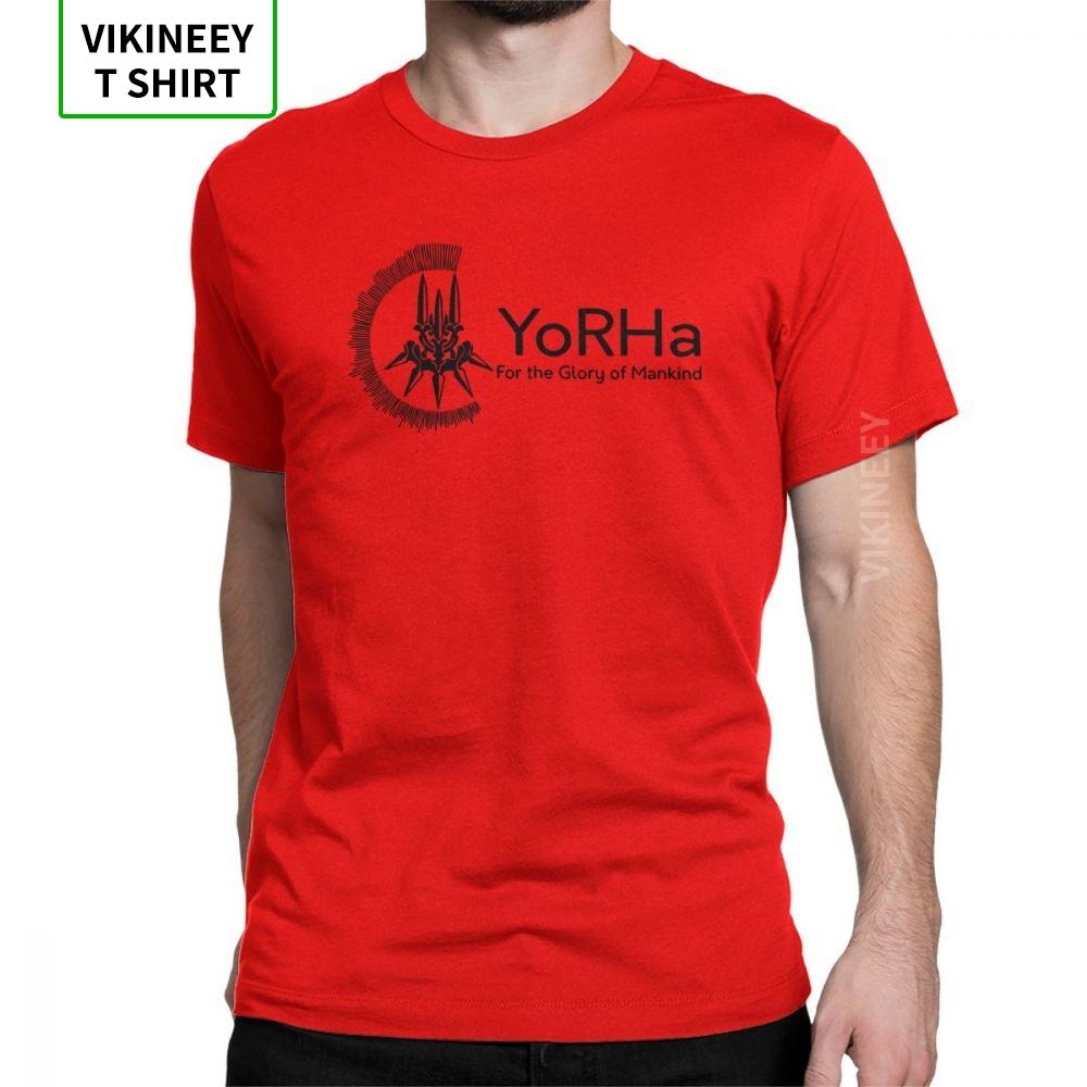 T-Shirts NieR Automata Untitled Novelty 100% Cotton Tees Short Sleeve YoRHa 2B Game T Shirt Clothing Birthday Present
