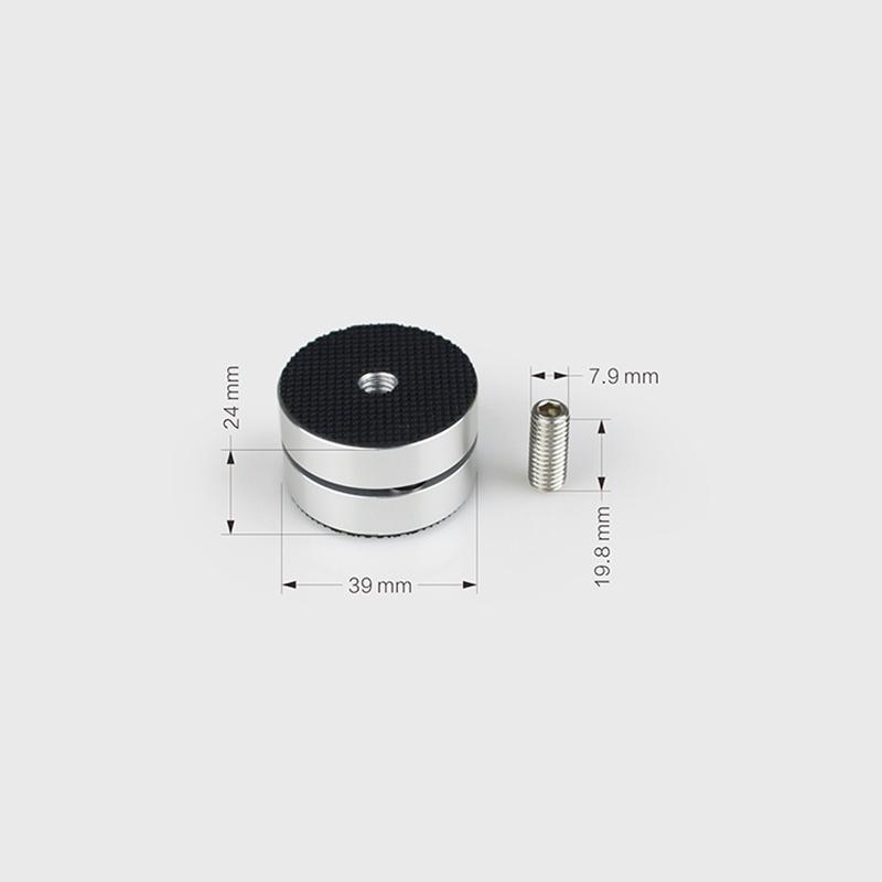HiFi Audio Speaker Stand Foot Pad Anti-shock Absorber Spike Isolation Feet For Amplifier Preamp DAC Speaker Vinyl Record Player 5
