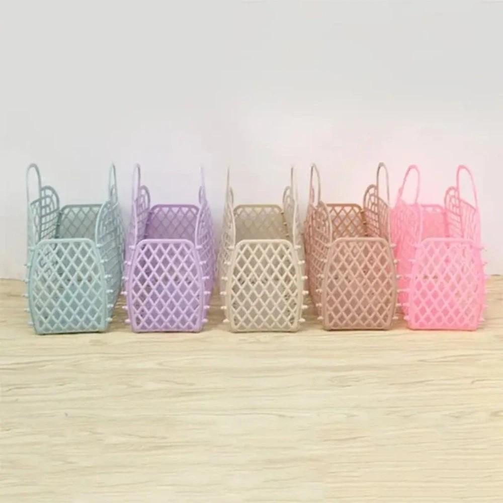 Hollow Shower Basket Detachable Wash Storage Basket Bathroom Bath Basket Home Storage Organization