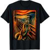 Expressionist Scream Shirt for Wolf Lovers _ Artistic Wolf T-Shirt